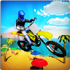 Crazy Beach Bike Stunts Sim 3D-icoon