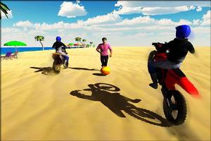 1 Schermata Crazy Beach Bike Stunts Sim 3D