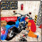 Bike Mechanic Moto Workshop 3D icono