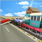 Car Transport Train Simulator icône