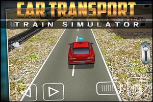 Car Transport Train Simulator Affiche