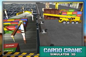 Heavy Cargo Crane Simulator 3D poster