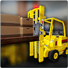 Fracht Forklift Operator Sim3D Zeichen