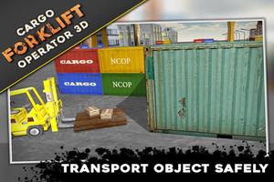 Fracht Forklift Operator Sim3D Plakat