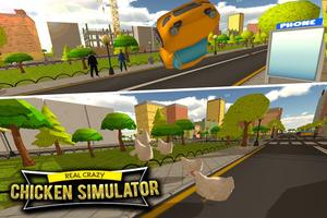 Crazy Chicken Simulator 3D capture d'écran 2