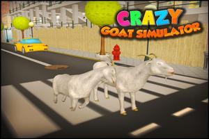 Louco Goat Simulator 3D Cartaz