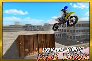 Extreme Stunts Bike Rider 3D captura de pantalla 1