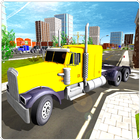 Truck Driver Cargo Transporter icon