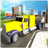 Truck Driver Cargo Transporter-icoon