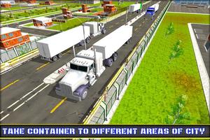 Truck Driver Cargo Transporter ảnh chụp màn hình 1