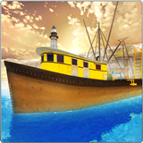 Fishing Boat Simulator 3D icône