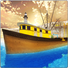 Barco de pesca Simulator 3D ícone