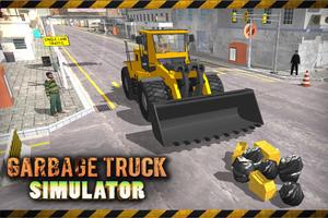 Des ordures Truck Simulator 3D Affiche