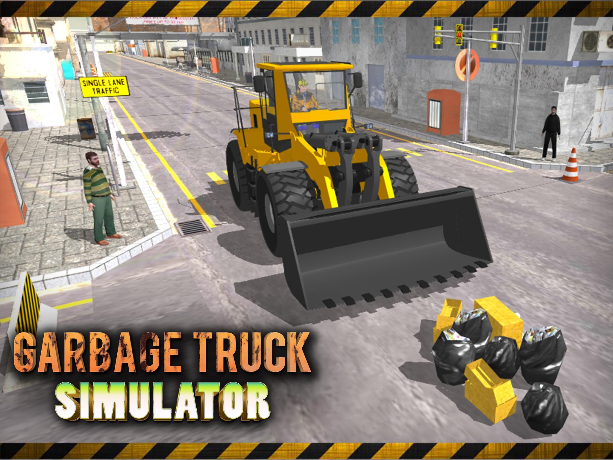 Garbage Truck Simulator. Симулятор мусоровоза на ПК. Симулятор мусоровоза