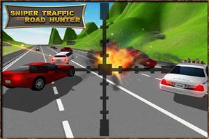 Sniper Traffic Road Hunter 3D Screenshot 1