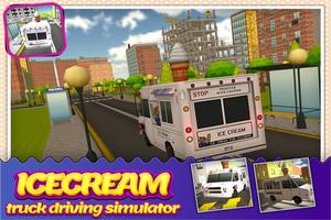 IceCream Delivery Truck Sim 3D capture d'écran 2