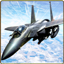 Jet-Kämpfer-Luftangriff - Fliegen-Flugzeug-Luftkr APK