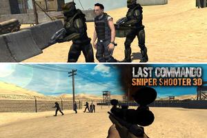 Última Commando: Sniper Shoote Cartaz