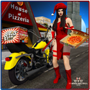 Santa Girl Christmas Pizza Delivery APK