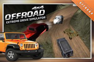 4x4 OffRoad drive Simulator 3D poster