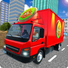 Pizza-Lieferwagen-Simulator Zeichen