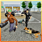 Police Dog Crime Patrol Sniff biểu tượng
