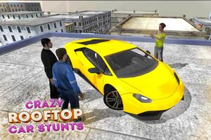 Crazy Roof Top Car Stunts 3D ảnh chụp màn hình 1