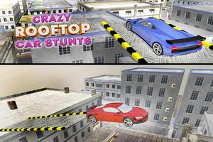 Crazy Roof Top Car Stunts 3D ảnh chụp màn hình 2