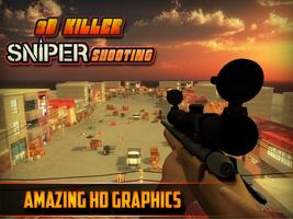 Poster 3D Killer Sniper Shooting