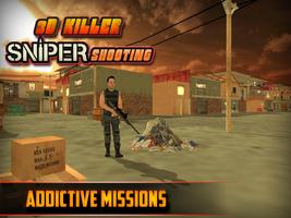 3D Killer Sniper Shooting capture d'écran 1