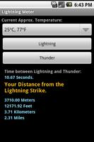 Lightning Meter Poster