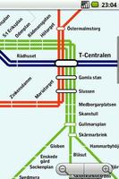 斯德哥爾摩的地鐵地圖加 截圖 1