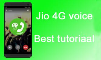 Free Jio4GVoice call Tips ポスター