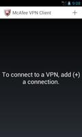 McAfee VPN Client 海報