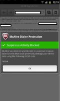 McAfee Dialer Protection স্ক্রিনশট 3