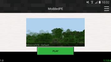 Modded-PE for Minecraft:PE plakat