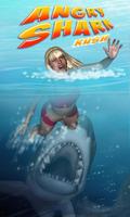 Angry Shark Rush Affiche