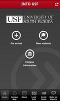 INTO USF student app ポスター