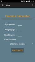 Calories Calculator capture d'écran 3
