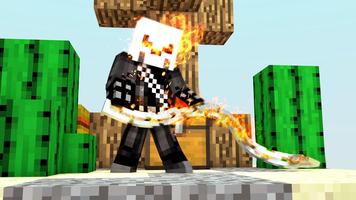Ghost Skins for Minecraft PE Affiche