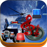 Sounds of police alarms