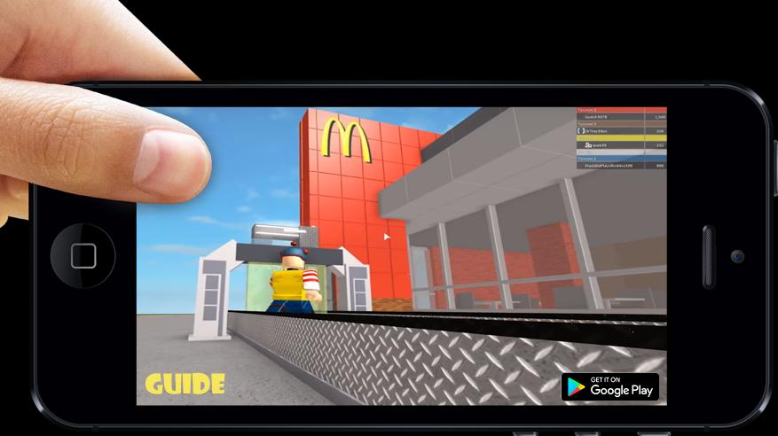 Tips Of Mcdonalds Tycoon Roblox For Android Apk Download Roblox Reedem Codes For Free Items - guide for mcdonalds tycoon roblox android apps on google play