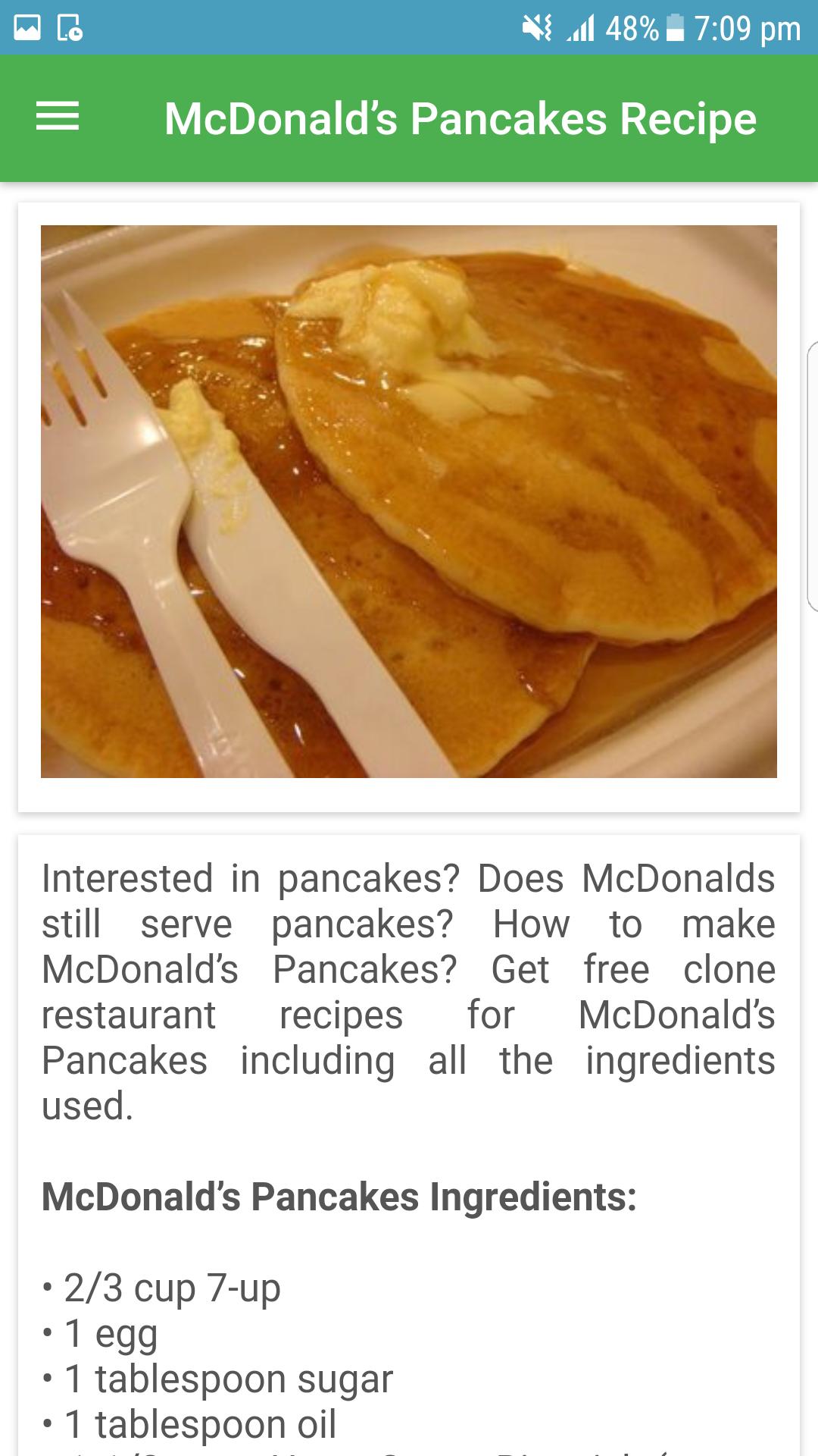 Secret McDonald's Menu and Recipe APK for Android Download