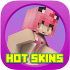 Hot Skins for Minecraft PE icône