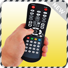 Remote Control Tv Simulated icon
