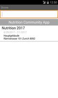 Nutrition Community App capture d'écran 1