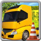 Truck Parking 3D Zeichen