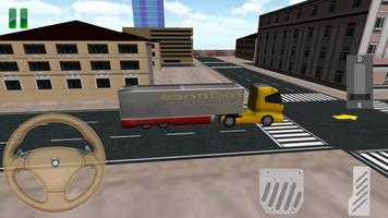 Truck Parking 3D captura de pantalla 1