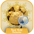 Simulador de detector de metales preciosos de oro