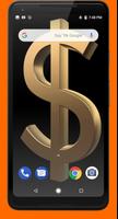 Golden Dollar Sign Video Wallp screenshot 1